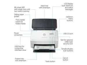 HP ScanJet Enterprise Flow 5000 s5 6 m2tpreq9uc